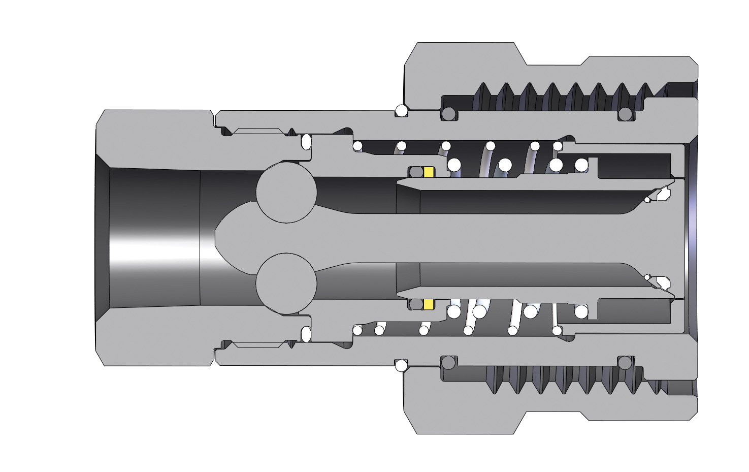 DQC VEP-SERIES FEMALE COUPLER